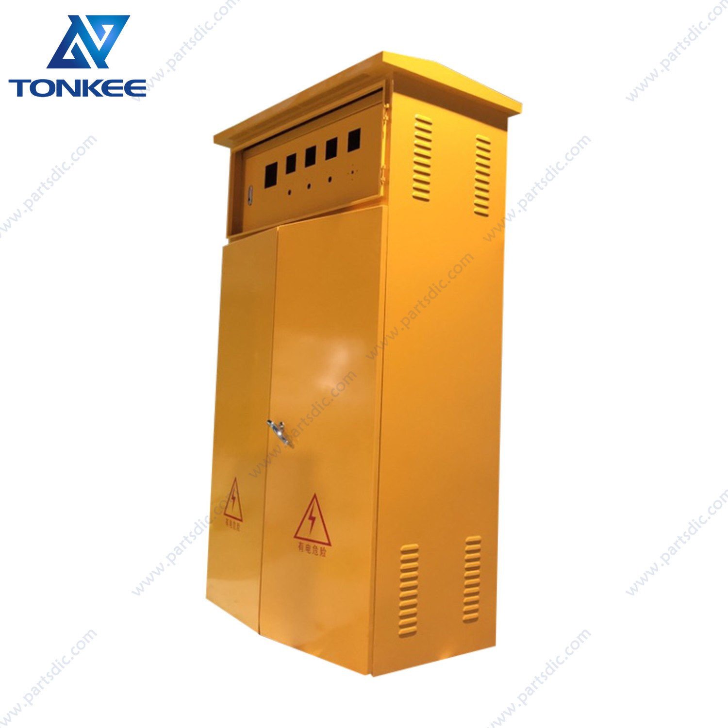 power cabinet Electric box temporary outdoors distribution station in construction site for electrical