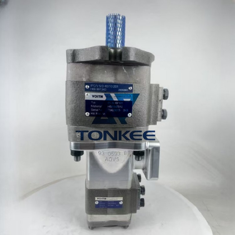 buy Voith IPC5-40 + IPV3-10 double gear pump IPC6-100 101 hydraulic oil pump IPV 7-160