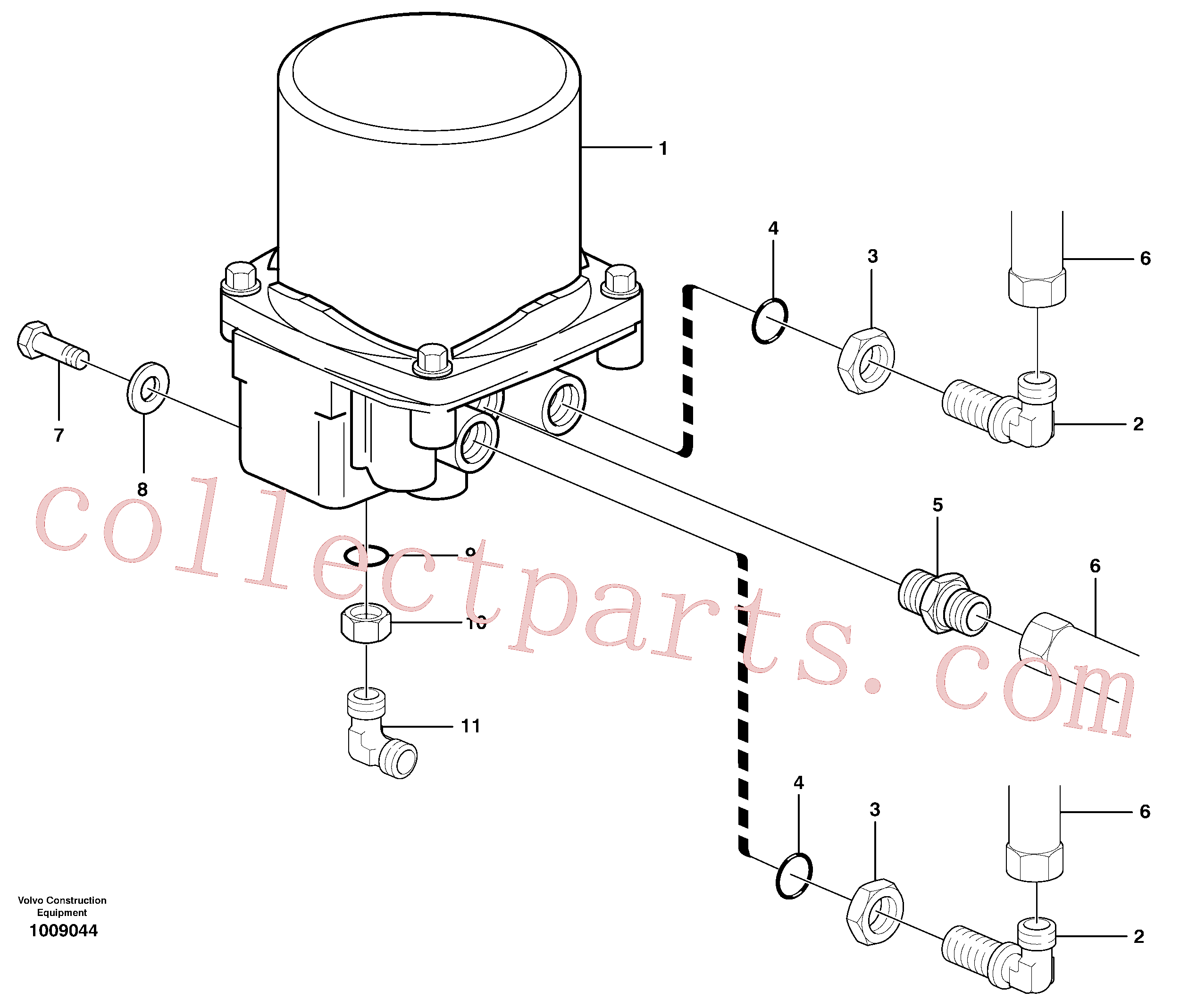 VOE946817 for Volvo Receiver drier(1009044 assembly)
