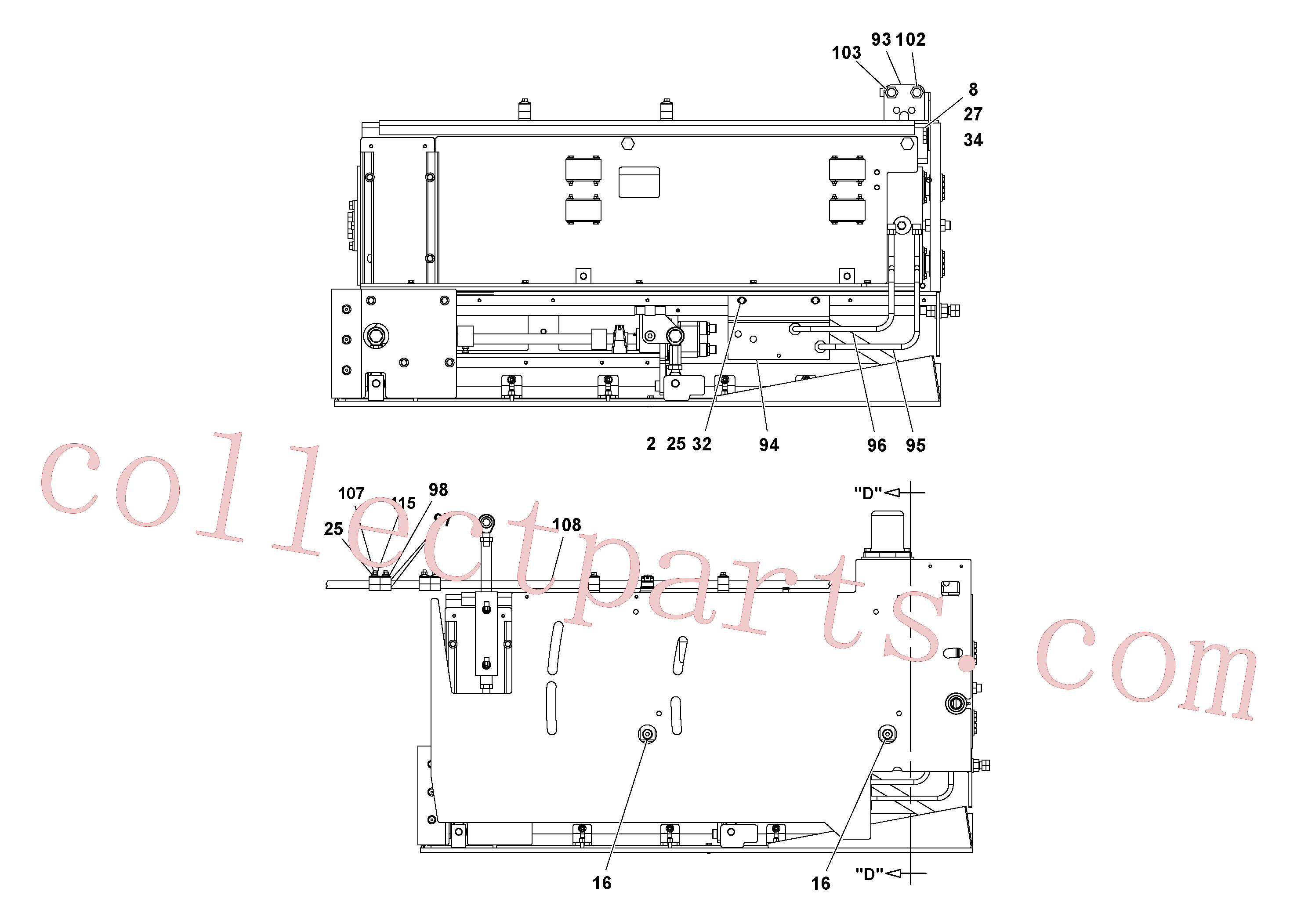 VOE13933866 for Volvo 5 Extension Asssembly(1037003 assembly)