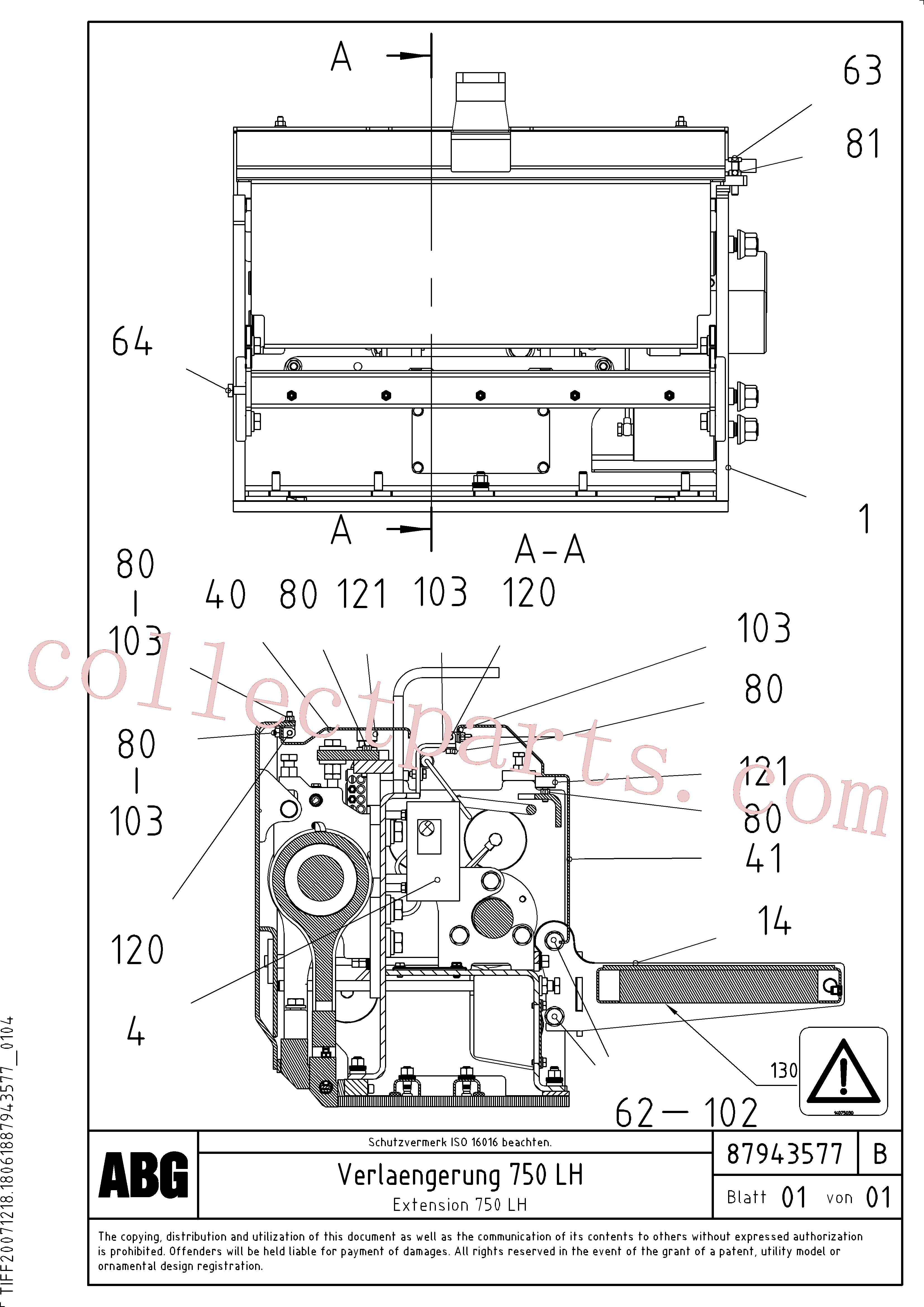 VOE983911 for Volvo Extension(1047987 assembly)
