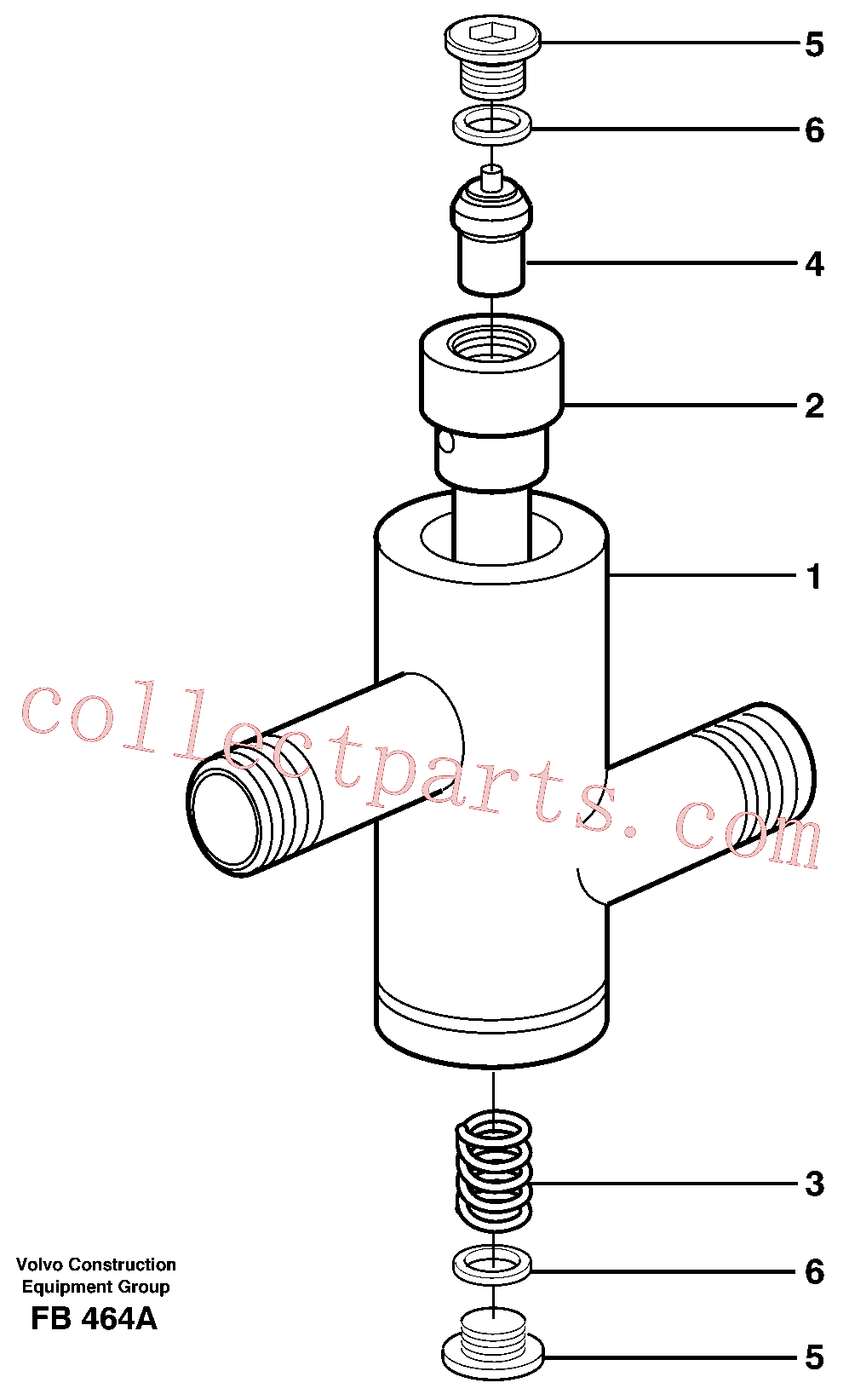 VOE14344085 for Volvo Thermostatic valve(FB464A assembly)