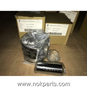 made in china engine liner kit EC210BLC EW145B PISTON SET WITH PIN LOCK for VOE20799647