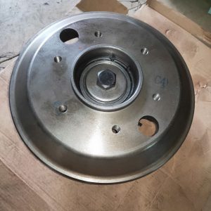 excavator EC360B EC460B Belt transmission pulley VOE11423022 11423021 Bearing mounting spare parts D12D belt pulley